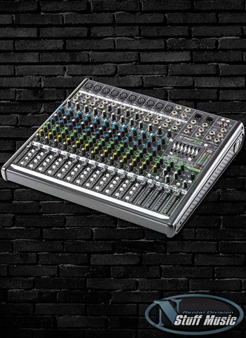 Mackie PROFX16v2 16-Channel 4-Bus Effects Mixer with USB - Rental